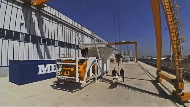 Контрольная сборка БСУ MEKAMIX 30 Compact на фабрике смотреть онлайн