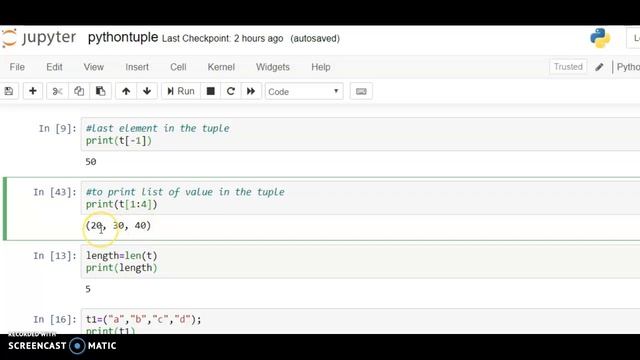 mypython,python tuple