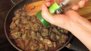 Как вкусно приготовить куриную печень. Простой рецепт!