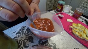 Пельмени тушеные в соусе