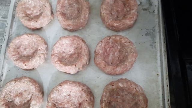 Заморозка. "Гнезда" на праздничный стол.