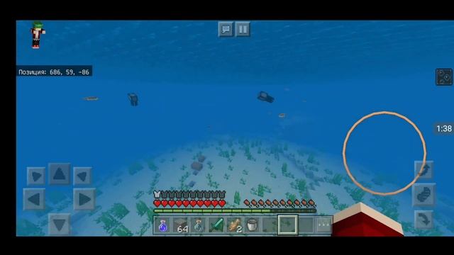 Топ 3 способа дышать под водой в майнкрафт пе 1.14.1 смотреть онлайн