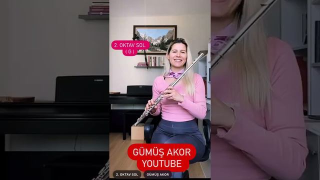 Flütte 2. Oktav Sol Notası 🎶 смотреть онлайн