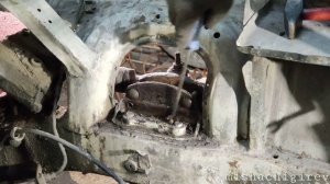 Демонтаж передней подвески ГАЗ 24