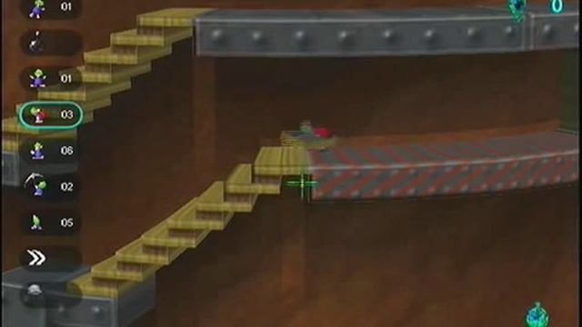 Lemmings Revolution Level 12-14 смотреть онлайн