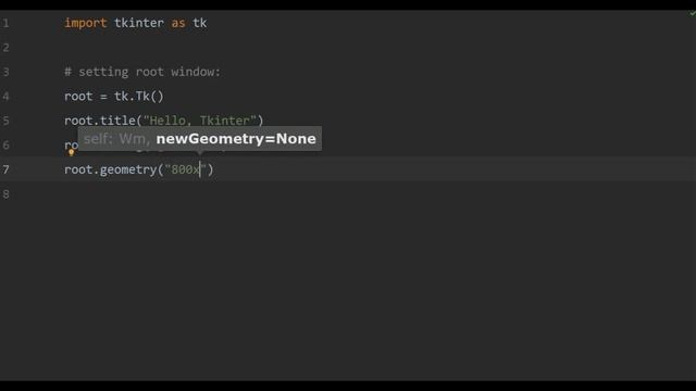 ? Hello, Tkinter  | Basic Python Tkinter GUI program for newbies ?