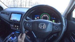 Honda Vezel на обслуживание выжимного пробег 121тыс. км