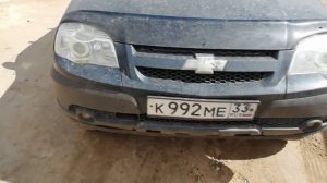 Силовой бампер на Ниву Шевроле +квадрат под съемную лебедку своими руками
