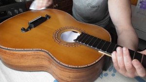 Обработка лака на гитаре разравнивающей жидкостью и абразивными пастами(видео №940).