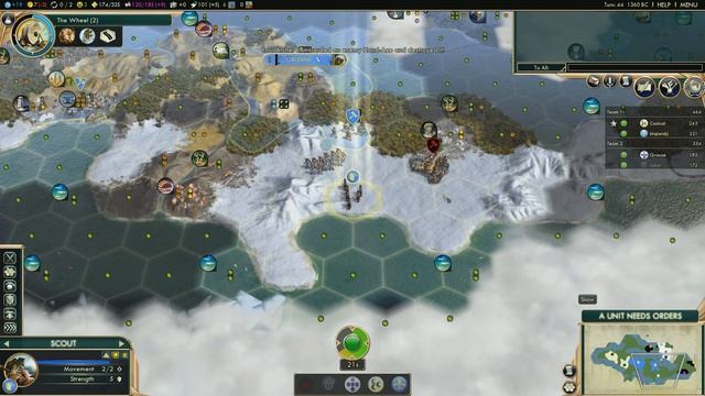 Командная игра 2х2: Франция, Турция vs. Португалия, США. Sid Meier's Civilization: Brave New World смотреть онлайн