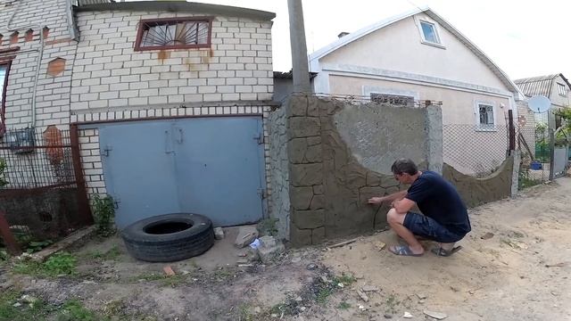 Как сделать забор. Работа зрителя моего канала Aleksey Stopchik. смотреть онлайн