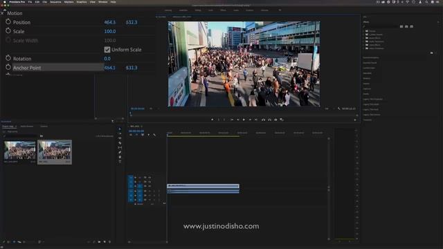 How to Zoom into Different Parts of Video in Adobe Premiere Pro (Anchor Points Explained) (Tutorial смотреть онлайн