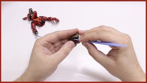Кошмарный Фокси из пластилина часть #2. Nightmare Foxy tutorial plasticine part #2. Fnaf Tutorial.