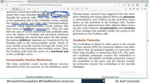 (Chp#06) CEREBELLUM & its Connections | Snell's NeuroAnatomy | Dr Asif Lectures