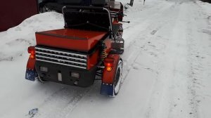 Трайк с двигателем Ока.