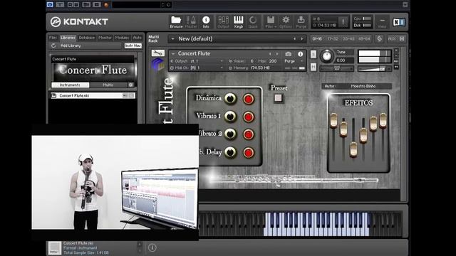 New VST Concert Flute for AKAI EWI смотреть онлайн