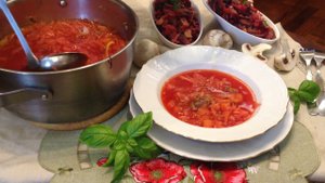 Вот такой борщ с тушенкой