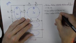 Урок 30. Метод контурных токов. Часть 4. Схема с внешним источником тока.