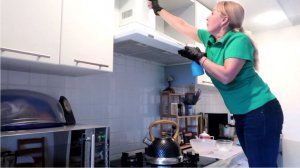 Никогда бы не ПОВЕРИЛА, но ЖИРНЫЙ, ЛИПКИЙ слой с ШКАФЧИКОВ убирается на 100%