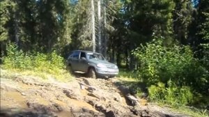 Нива Шевроле на Цепях.