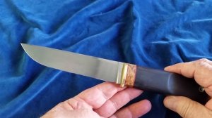 Нож универсальный из Х12Ф1 .Отечественная сталь  . Аналог Bohler K110 . ПРОДАН.