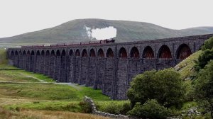 Galatea on Ribblehead Viaduct (4/9/18)