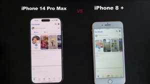 iPhone 14 Pro Max vs iPhone 8Plus- SPEED TEST