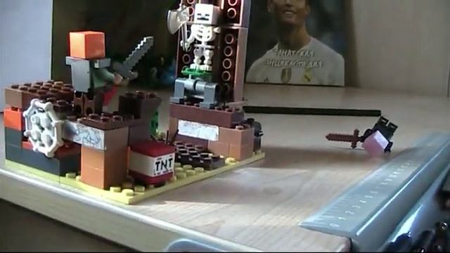 Lego Minecraft обзор на самоделку "Приключение в пустыне" смотреть онлайн