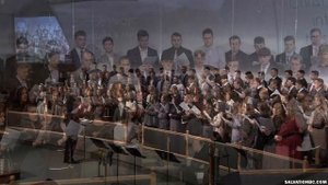 Пение «Мои источники в Тебе, мой Бог» - Молодежный хор