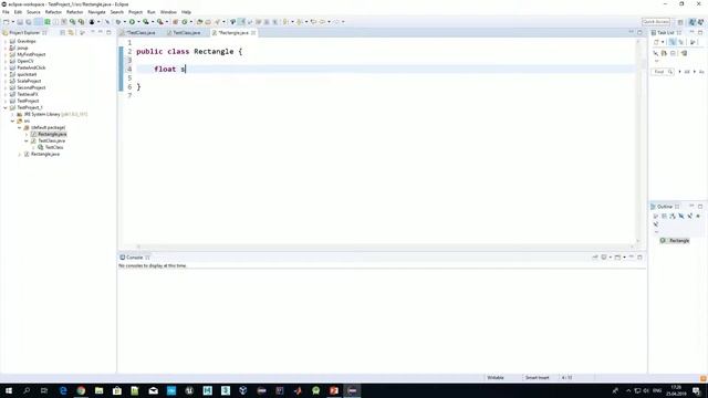 Java tutorial - Class and object, difference between class and object, create class, create object