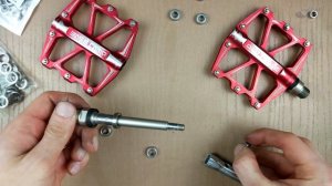 Промышленные подшипники 6700ZZ и 686ZZ из Китая для замены в педалях Base Camp BC-688 | Разборка