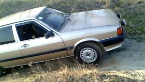 Ауди 80 б2, штурм холма в Щурово