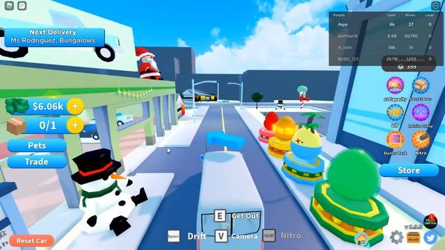 КУПИЛА ДРОНА ЧТОБ ДОСТАВЛЯЛ ПОСЫЛКИ в Roblox/Delivery Simulator смотреть онлайн