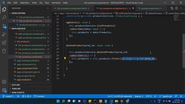 5 . Flask Angular 12 Flask RESTFUl API CRUD Operation | Flask Angular 12 Insert Update Delete смотреть онлайн