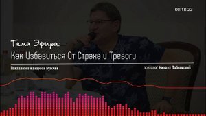 Лабковский Михаил Как Избавиться От Страха и Тревоги
