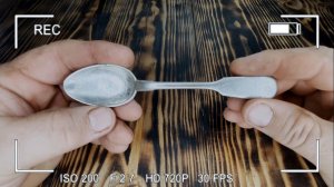 Нашёл ложку. 2 часть. Всё-таки она серебряная!