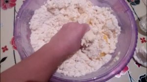 Миндально творожное печенье