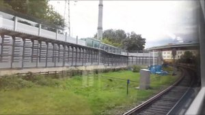 Открытый участок метро на поезде 81-765 "МОСКВА" от ст. Киевская до ст. Кунцевская. Филёвская линия