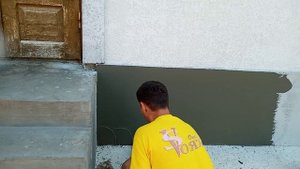 1.часть... декор цоколя своими руками decor of a socle with the hands лучшая отделка за копейки