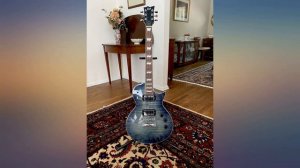 ESP LTD EC-256FM Electric Guitar, Cobalt Blue review