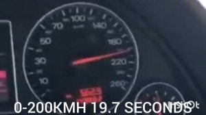AUDI A4 B6 3.0L V6 QUATTRO SEDAN 6MT STOCK VS AUDI A4 B6 1.8T QUATTRO SEDAN 6MT STAGE 2 0-200KMH