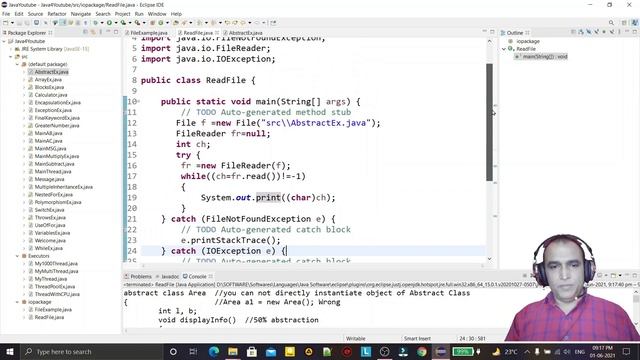 Java File Handling -2-  Java File Reader | Java File Input Stream | Dr Vipin Classes