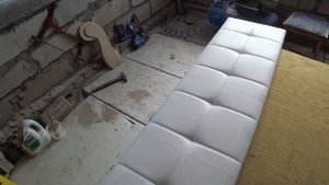 Кроватное изголовье, как мягкая стеновая панель.