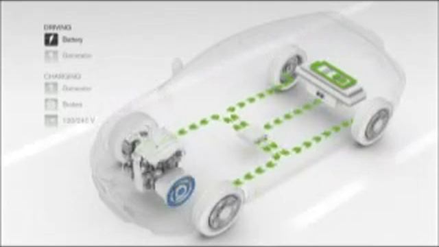 Volvo Electric Car ReCharge Concept hybrid In-Wheel Motor EV смотреть онлайн