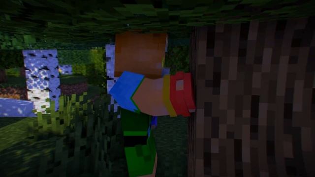 First day in minecraft. ( Анимация майнкрафт ) без модов смотреть онлайн