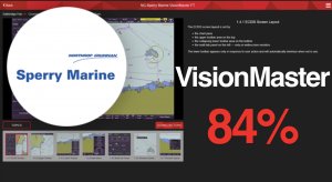 84% - Safebridge NG Sperry Marine VisionMaster, прохожу тест