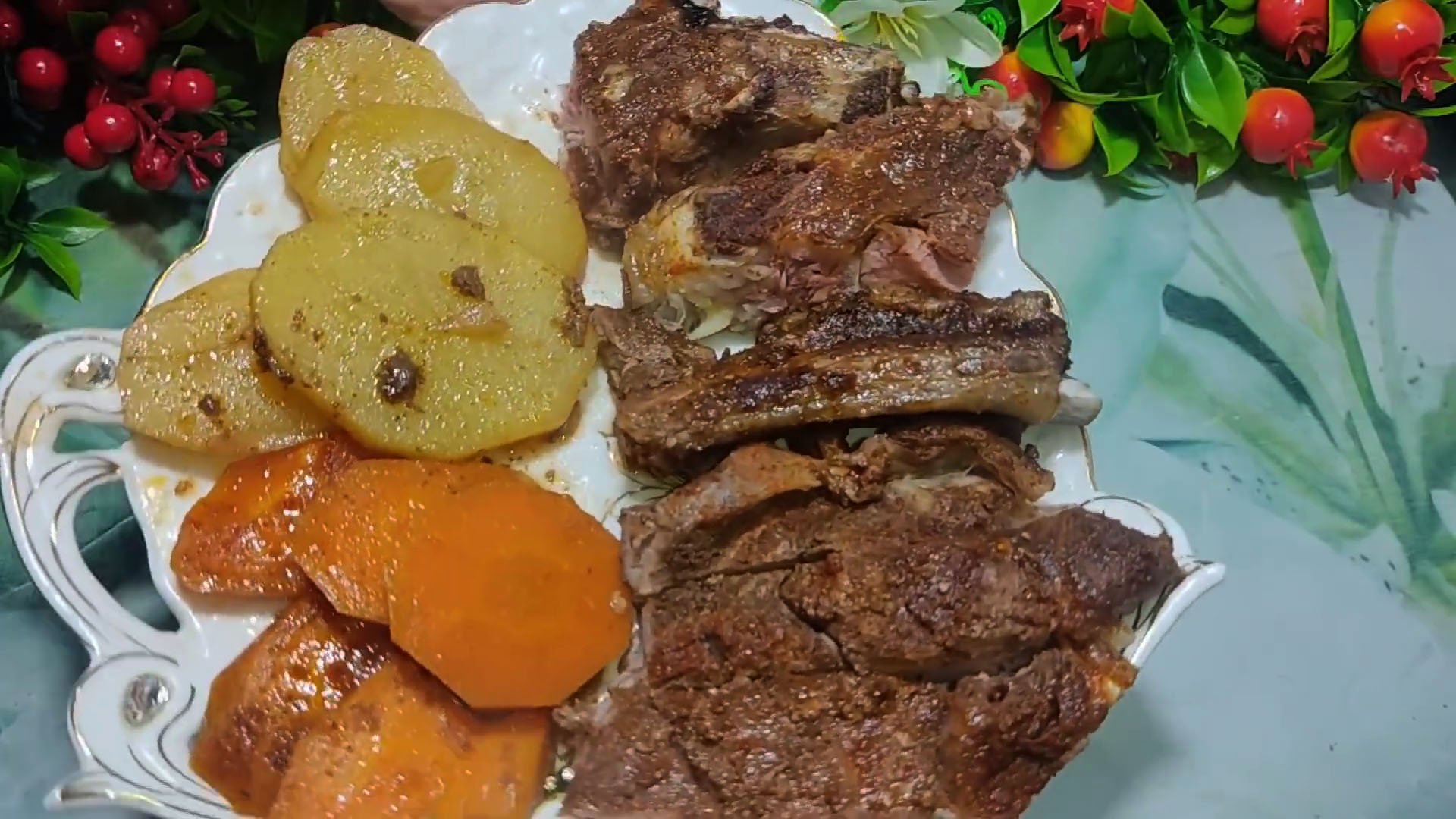 Мясо с овощами. Великолепный ужин смотреть онлайн