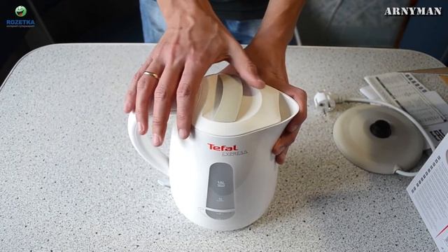Распаковка и обзор: Электрический чайник Tefal КО 299 смотреть онлайн