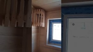 #Короткие_обзоры (Баня с комнатой отдыха 4х4) Часть 4 (На выставке)