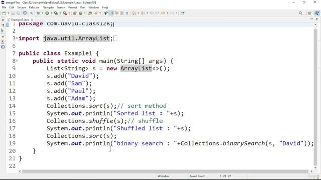 Java tutorial #68 | Arrays and collection API - Collections class | Java course for beginners